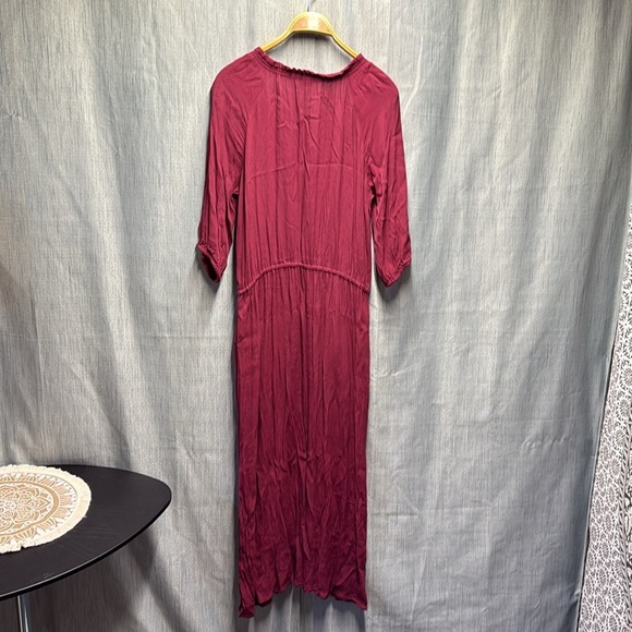 GAP Rich Burgundy Dress size medium - Picture 7 of 8